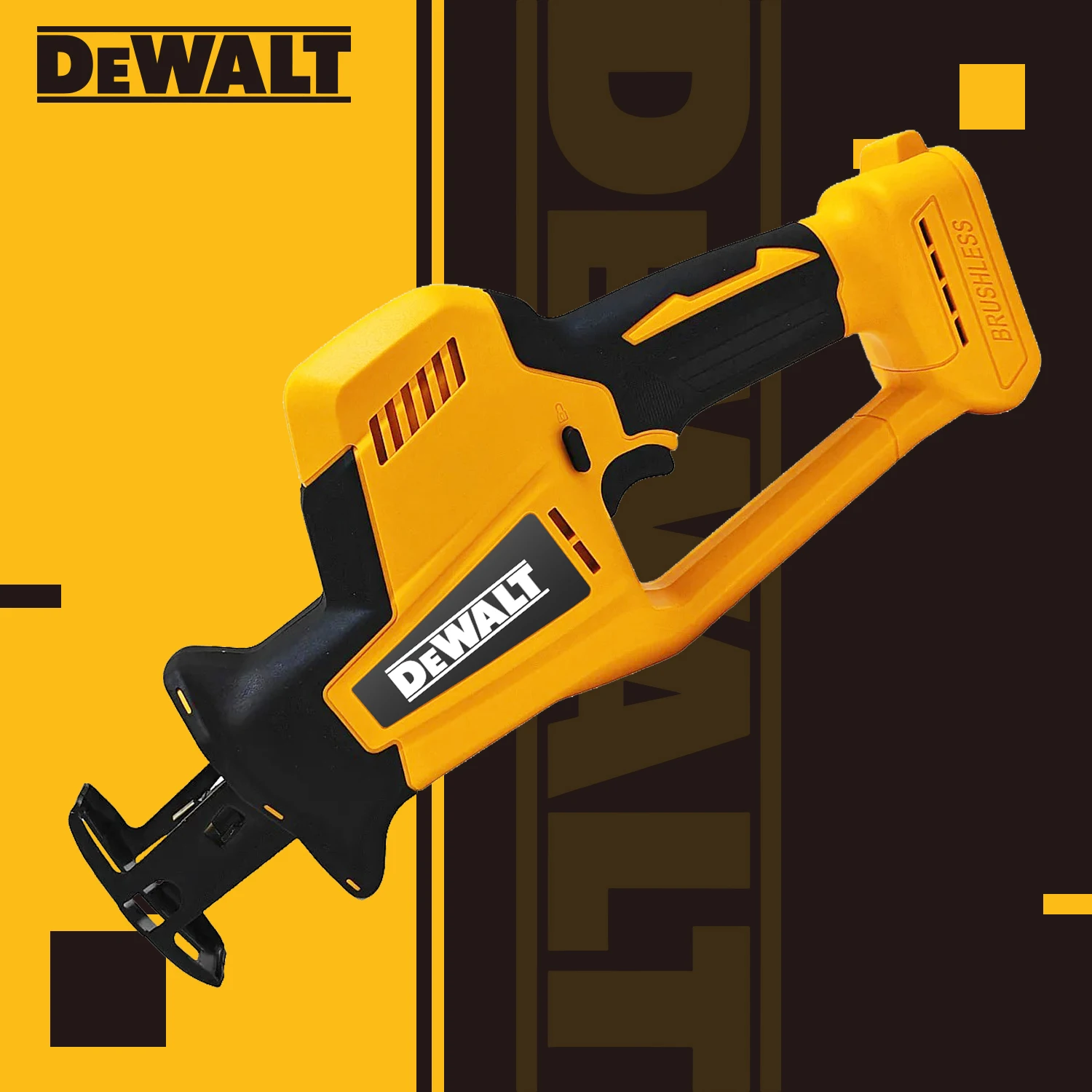 Аккумуляторная сабельная пила Dewalt 20В, бесщеточная, многофункциональная, для резки металла, дерева и труб, электроинструмент
Аккумуляторная сабельная пила Dewalt 20В, бесщеточная, многофункциональная, для резки металла, дерева и труб, электроинструмент