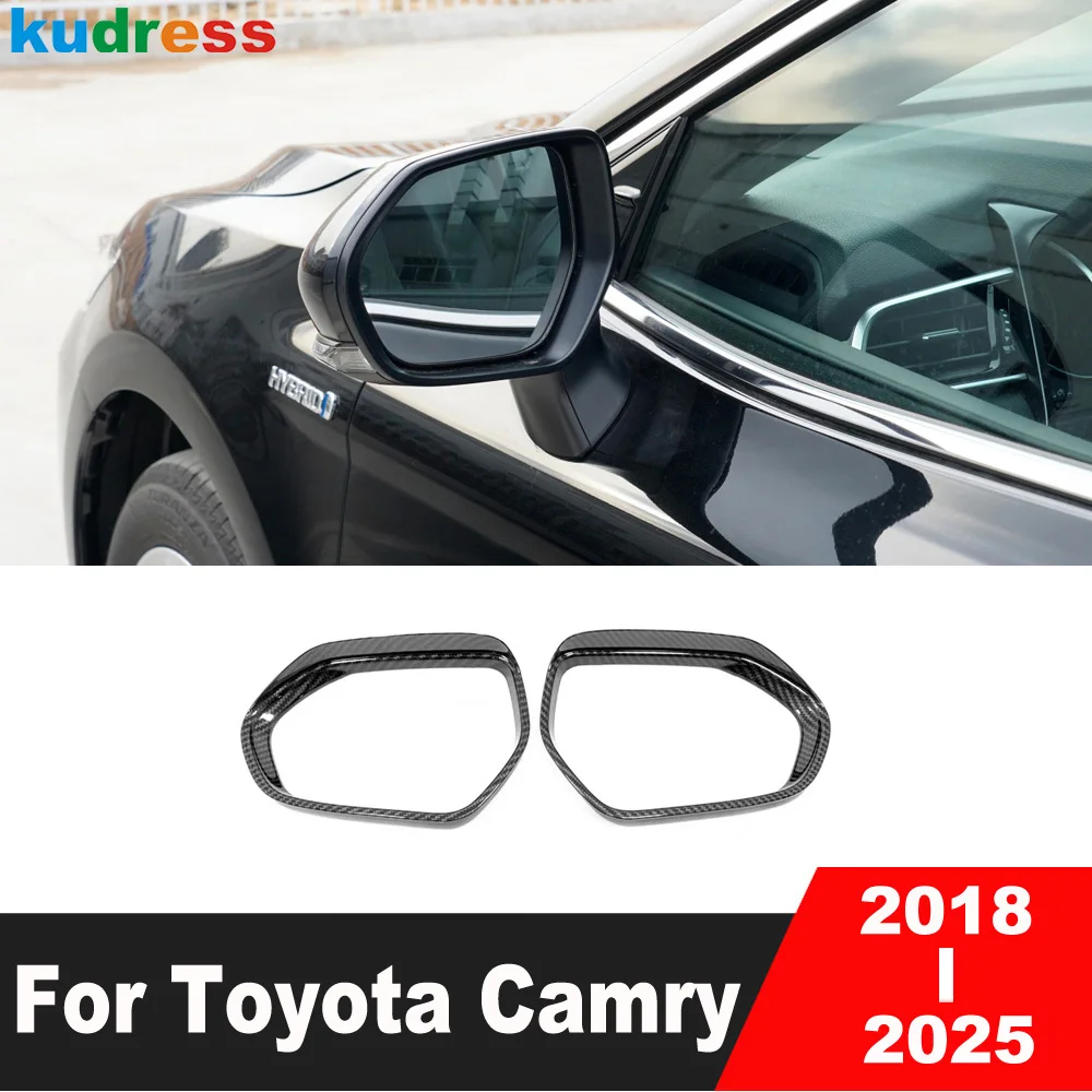 Rearview Mirror Eyebrow Cover Trim For Toyota Camry 70 2018-2024 2025 Carbon Fiber Car Side Mirrors Sun Visor Rain Shield Guard
Rearview Mirror Eyebrow Cover Trim For Toyota Camry 70 2018-2024 2025 Carbon Fiber Car Side Mirrors Sun Visor Rain Shield Guard