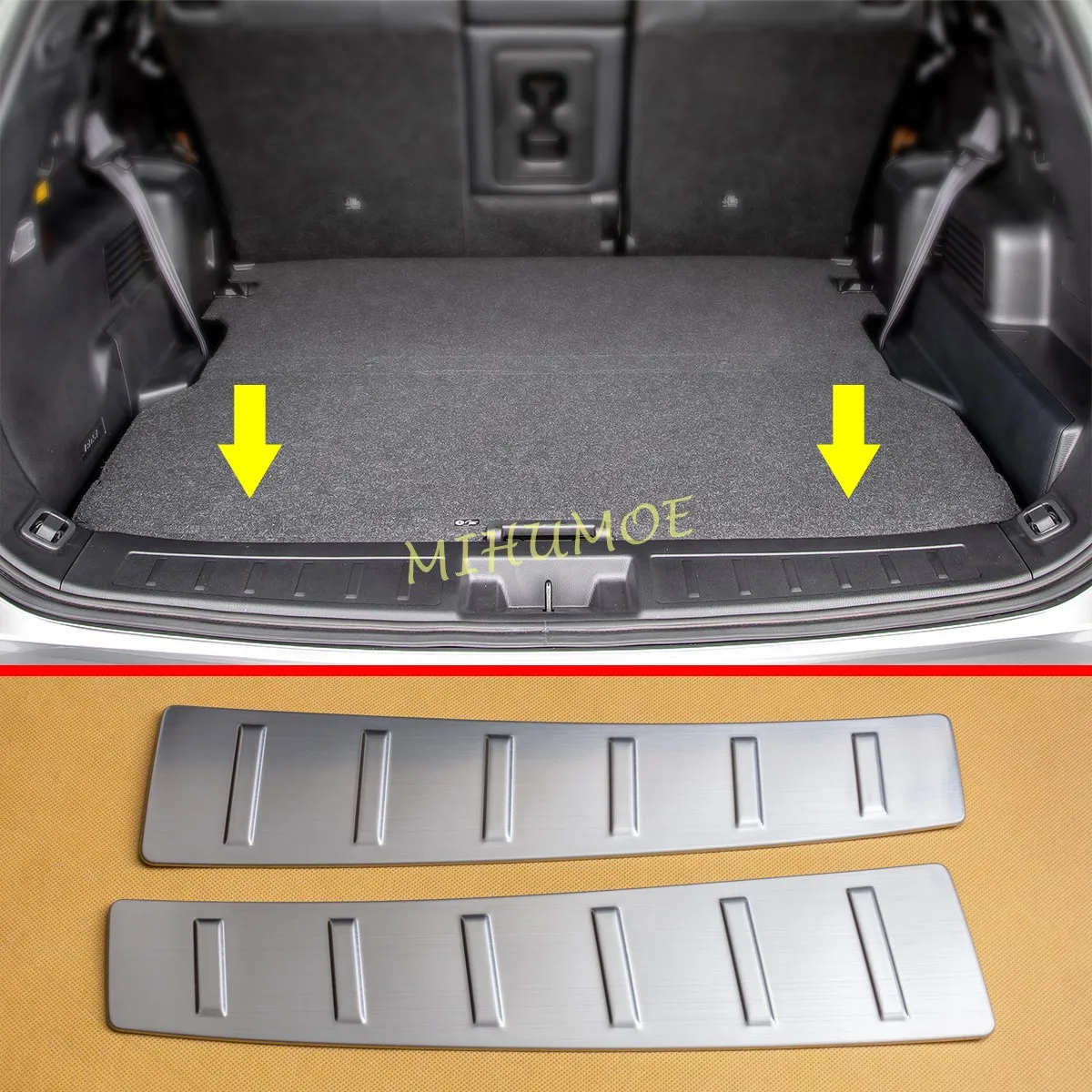 For Mitsubishi Outlander 2022-2025 Silver Car Rear Tailgate Inside Trunk Sill Protector Trim Stainless Steel
For Mitsubishi Outlander 2022-2025 Silver Car Rear Tailgate Inside Trunk Sill Protector Trim Stainless Steel