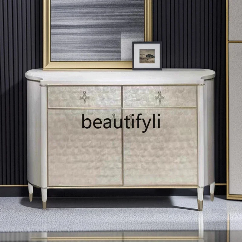Light luxury shell porch cabinet solid wood decorative cabinet living room partition dining side cabinet multi-function2936
Light luxury shell porch cabinet solid wood decorative cabinet living room partition dining side cabinet multi-function2936