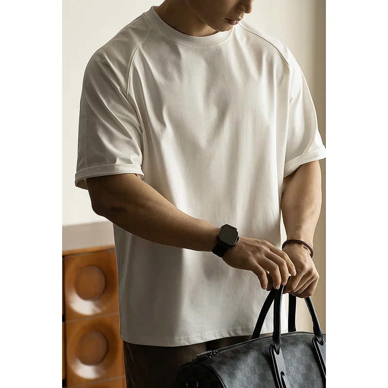 American Style 300G Heavyweight 7A Sun Protection Shoulder Sleeve Loose Fit T-Shirt Men's Spring Summer Sport Short Sleeve
American Style 300G Heavyweight 7A Sun Protection Shoulder Sleeve Loose Fit T-Shirt Men's Spring Summer Sport Short Sleeve