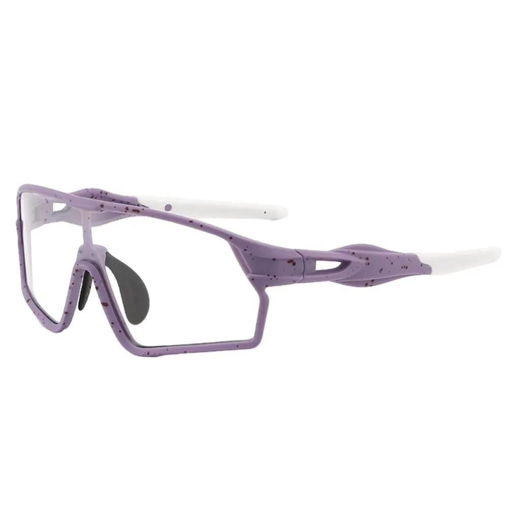 UV400 Photochromic Bike Glasses Turned Up UV Protection Photochromic Cycling Glasses Lightweight Convenient Sports Sunglasses
UV400 Photochromic Bike Glasses Turned Up UV Protection Photochromic Cycling Glasses Lightweight Convenient Sports Sunglasses