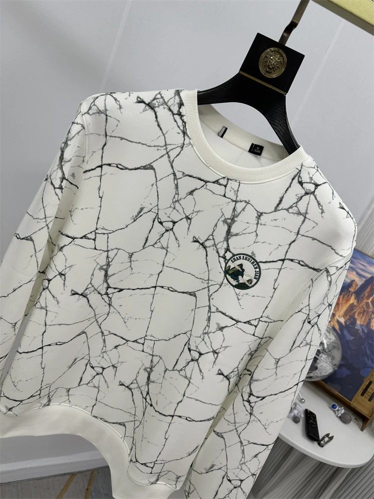 Autumn Winter Men's Faion Print Long Sve Hoodie Casual Versatile Loose Fit round Ne Sweatirt Trendy Air Layer Six Sa...
Autumn Winter Men's Faion Print Long Sve Hoodie Casual Versatile Loose Fit round Ne Sweatirt Trendy Air Layer Six Sa...