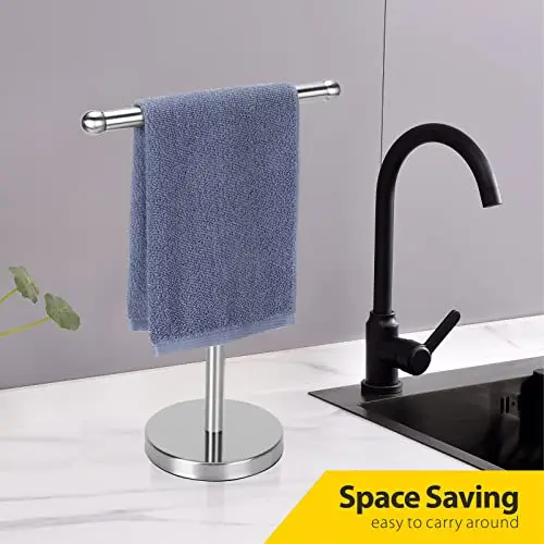 Brushed Finish SUS304 Stainless Steel Countertop Hand Towel Stand With Stable Heavy Base For Kitchen Or Bathroom
Brushed Finish SUS304 Stainless Steel Countertop Hand Towel Stand With Stable Heavy Base For Kitchen Or Bathroom