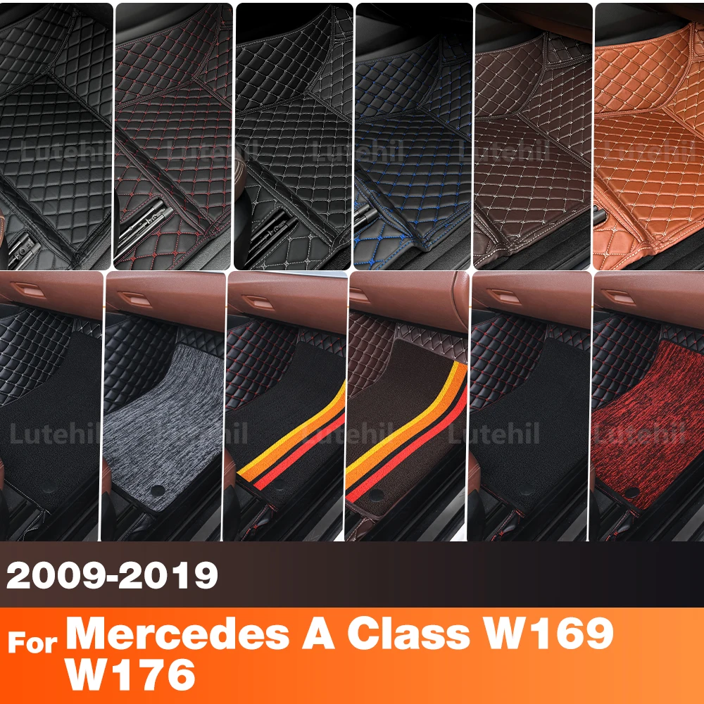 LUTEHIL для Mercedes Benz A class W169 W176 2009-2019 автомобильные коврики на заказ, автомобильный ковер, аксессуары, защитная накладка
LUTEHIL для Mercedes Benz A class W169 W176 2009-2019 автомобильные коврики на заказ, автомобильный ковер, аксессуары, защитная накладка