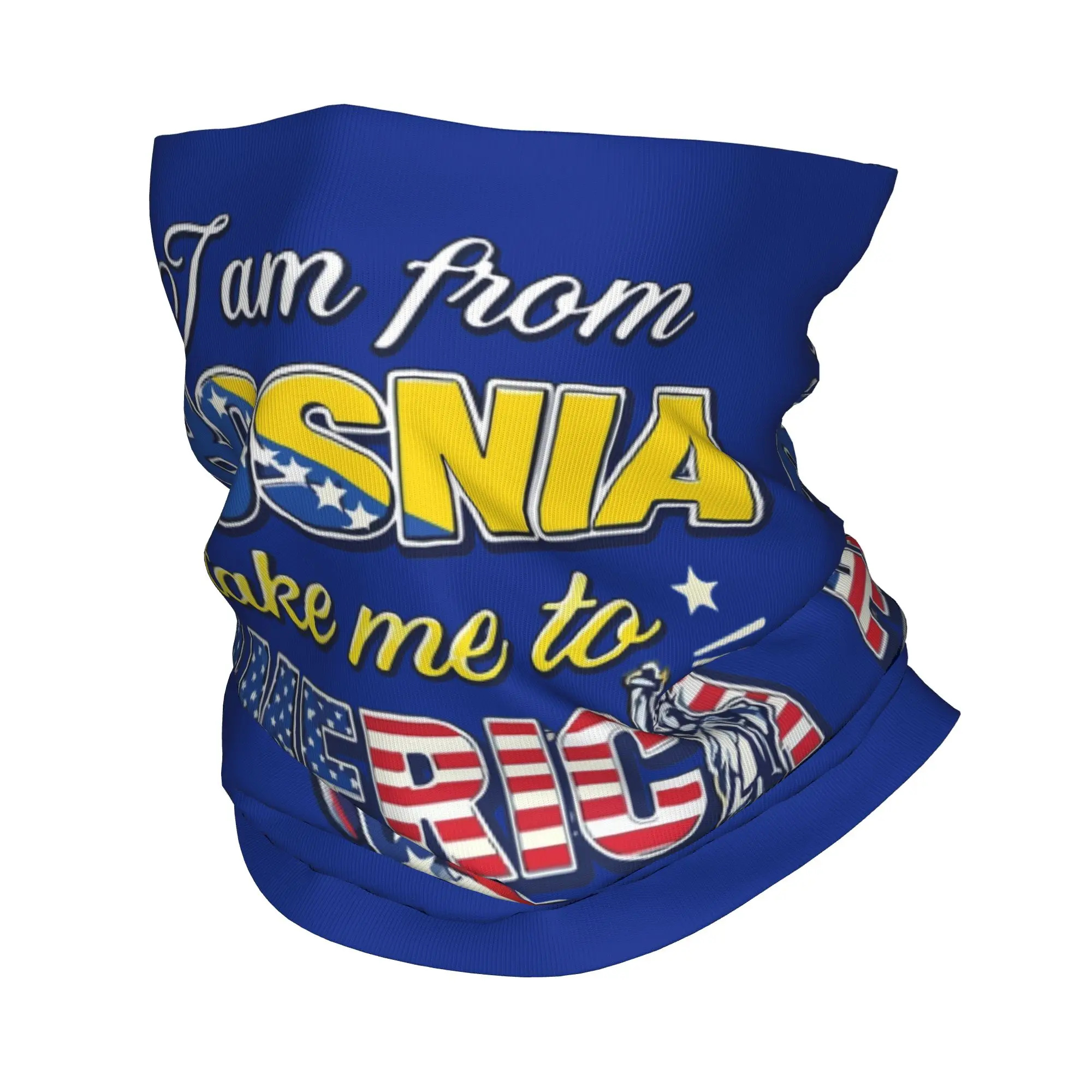 From Bosnia Take Me To America Bandana Neck Cover Printed Funny Balaclavas Mask Scarf Multifunctional Headband Cycling Adult
From Bosnia Take Me To America Bandana Neck Cover Printed Funny Balaclavas Mask Scarf Multifunctional Headband Cycling Adult
