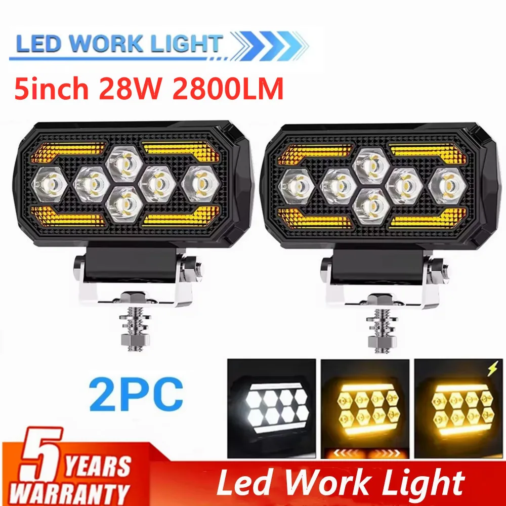 5" Rectangle LED Work Light DRL Day Running Light Flash Strobe Offroad Spotlight For SUV ATV 4X4 Truck Modified Headlight IP67
5" Rectangle LED Work Light DRL Day Running Light Flash Strobe Offroad Spotlight For SUV ATV 4X4 Truck Modified Headlight IP67