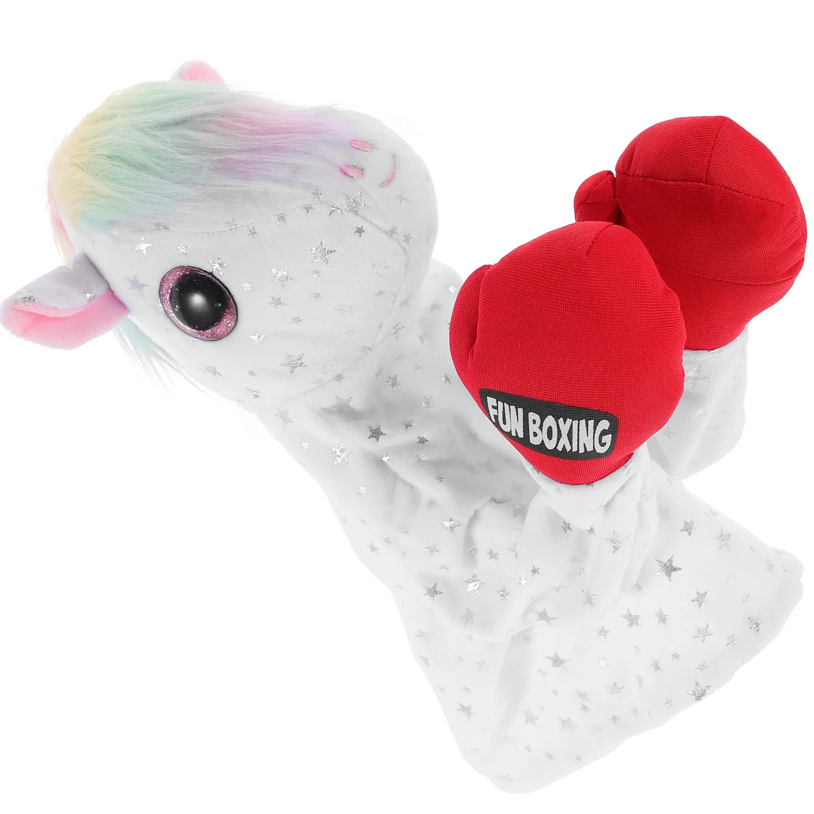 Cartoon Unicorn Boxing Hand Puppet Interactive Storytelling Educational Animal Role Play Indoor Outdoor Play Boxing Hand Puppet
Cartoon Unicorn Boxing Hand Puppet Interactive Storytelling Educational Animal Role Play Indoor Outdoor Play Boxing Hand Puppet