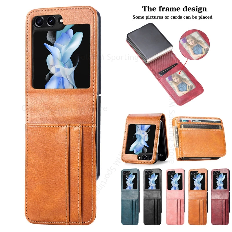For Samsung Galaxy Z Flip7 5G Multi-card Slot Leather Shockproof Phone Case For Samsung Z Flip 7 6 5 4 3 5G Tough Hard PC Cover
For Samsung Galaxy Z Flip7 5G Multi-card Slot Leather Shockproof Phone Case For Samsung Z Flip 7 6 5 4 3 5G Tough Hard PC Cover