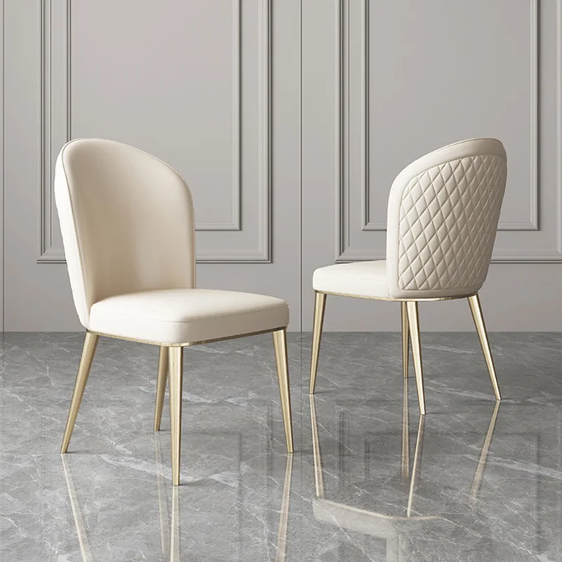 Italian minimalist home backrest leather dining chair light luxury simple hotel restaurant negotiation chair wrought iron Intern
Italian minimalist home backrest leather dining chair light luxury simple hotel restaurant negotiation chair wrought iron Intern