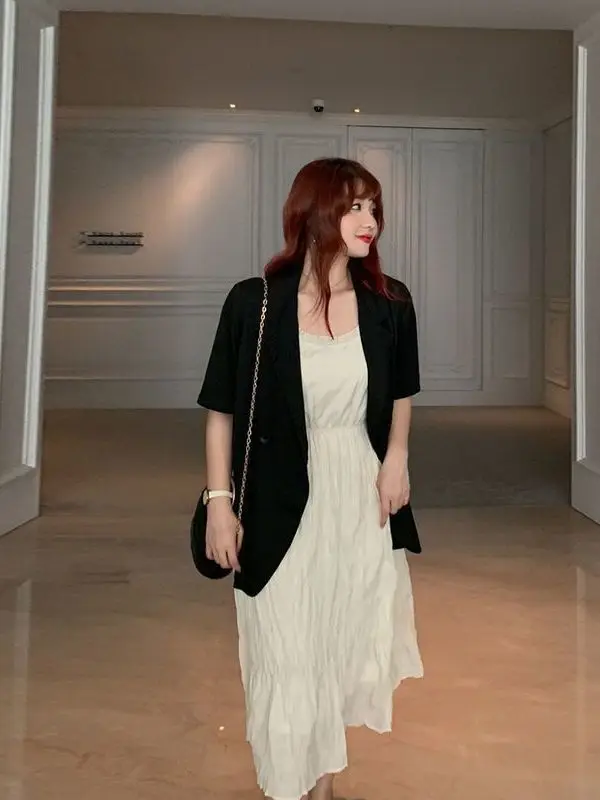 plus Size 300 Pounds Thin Style Short Sleeve Casual Loose Workwear Women's Shirt Korean Style Polyester Fiber Cardigan
plus Size 300 Pounds Thin Style Short Sleeve Casual Loose Workwear Women's Shirt Korean Style Polyester Fiber Cardigan