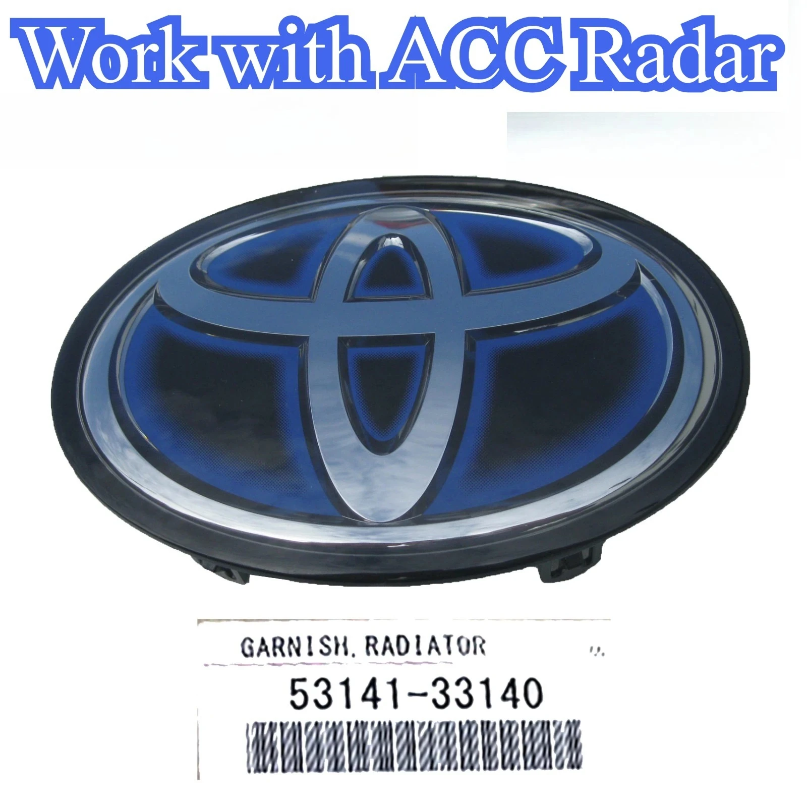 53141-33130 53141-33140 Эмблема передней решетки радиатора с датчиком ACC для Prius, Camry, Sienna, Avalon, Rav4
53141-33130 53141-33140 Эмблема передней решетки радиатора с датчиком ACC для Prius, Camry, Sienna, Avalon, Rav4