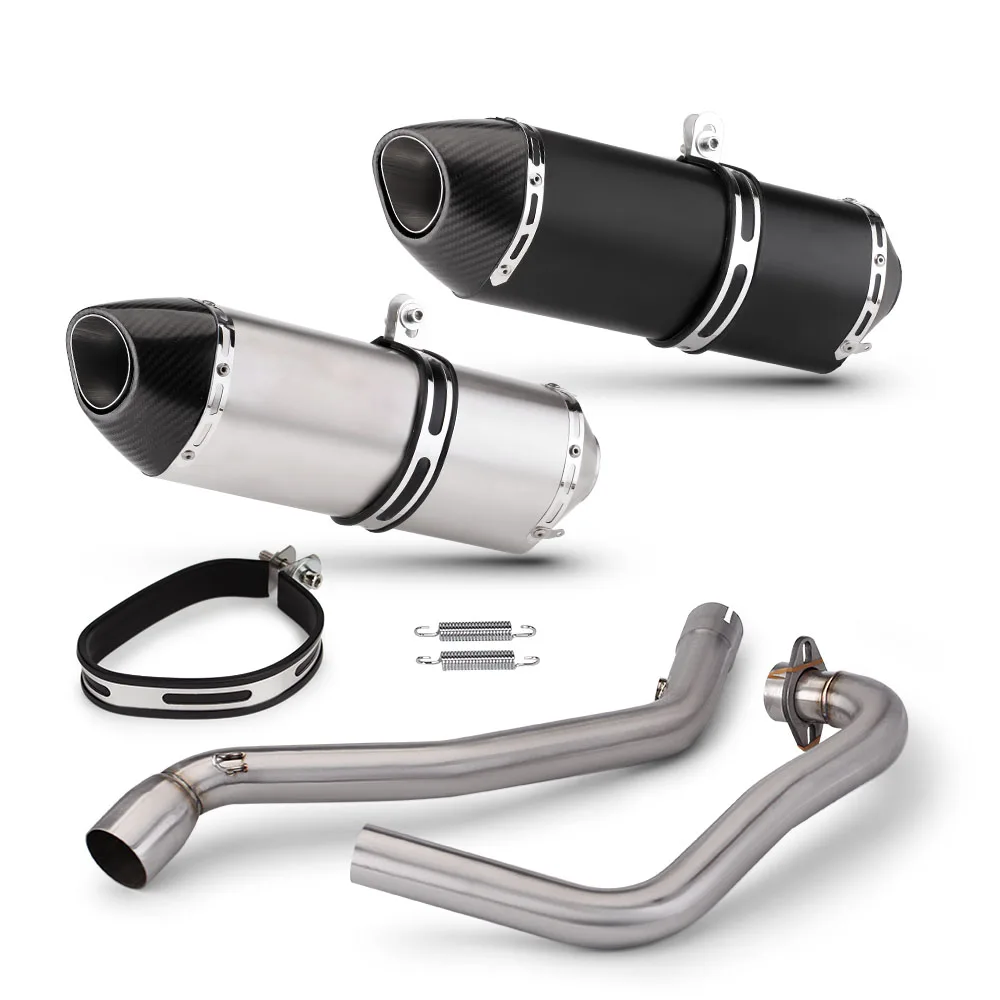 For Suzuki VSTROM250SX vstrom250 GIXXER250 SF250 Motorcycle Exhaust Full System Manifold Connect R77 Muffler with DB Killer
For Suzuki VSTROM250SX vstrom250 GIXXER250 SF250 Motorcycle Exhaust Full System Manifold Connect R77 Muffler with DB Killer