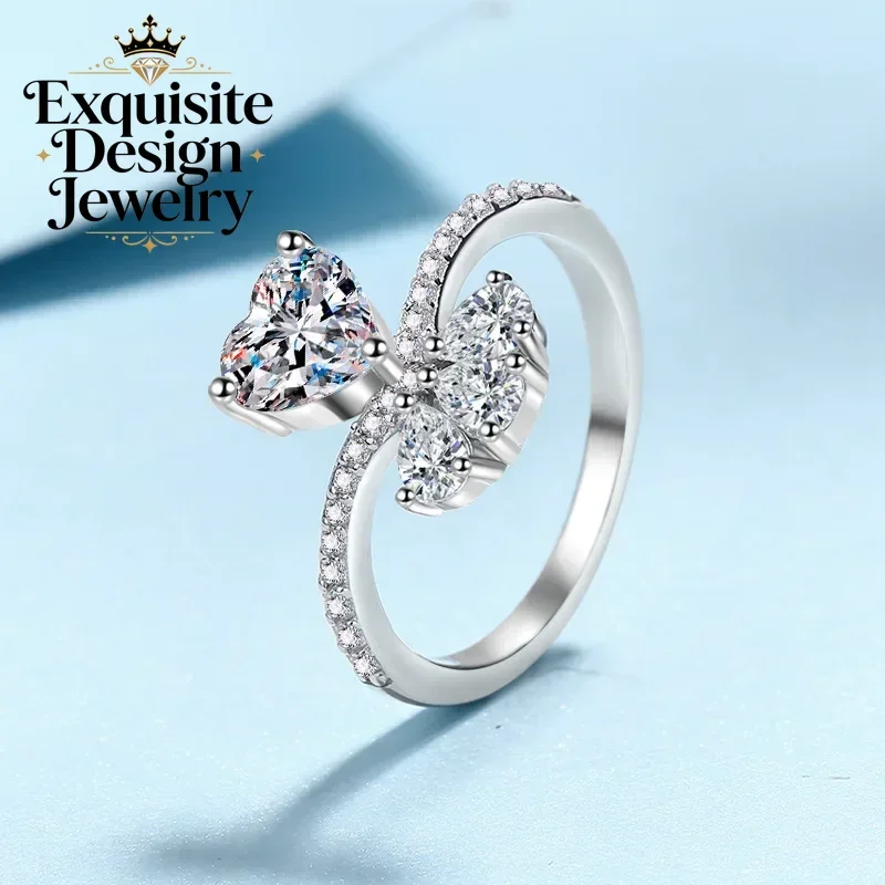1 carat Love Bouquet Moissanite Ring for Women, Elegant Atmosphere PT950 Women's Rings Holiday Gift for Girlfriend Fine Jewelry
1 carat Love Bouquet Moissanite Ring for Women, Elegant Atmosphere PT950 Women's Rings Holiday Gift for Girlfriend Fine Jewelry
