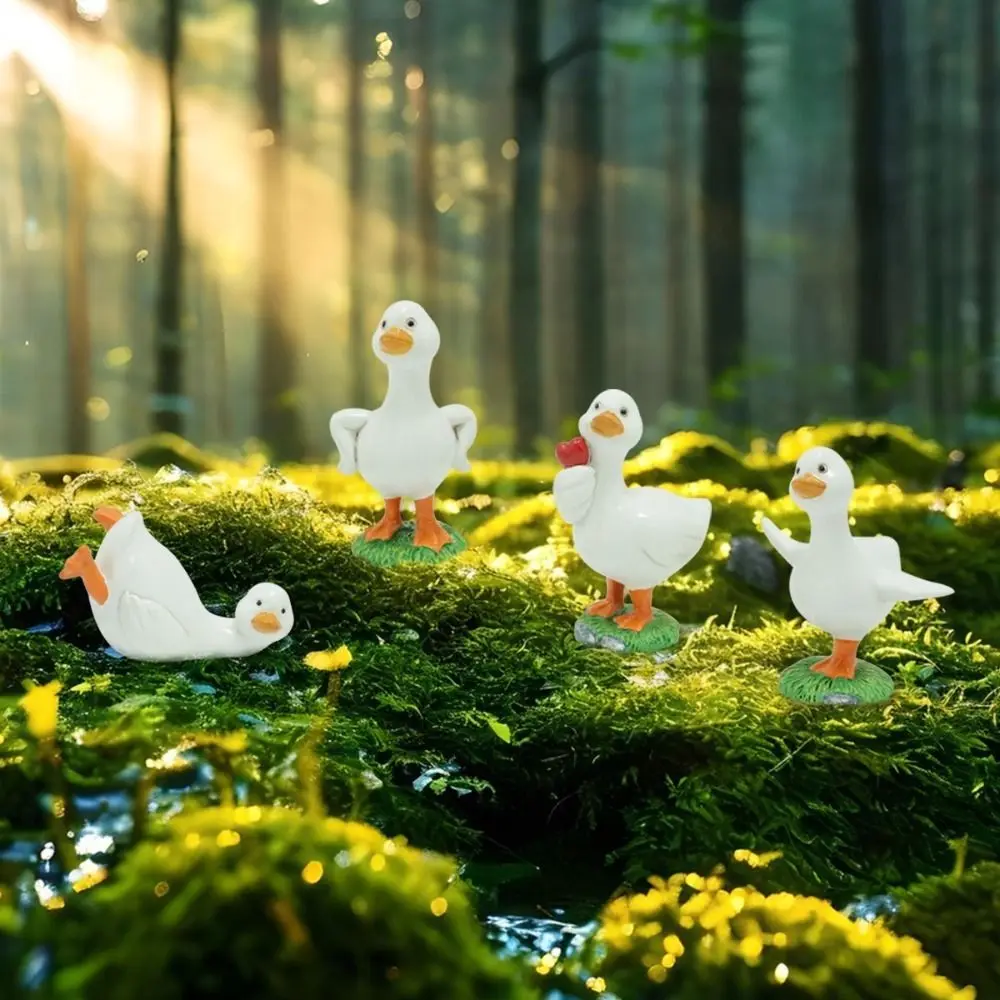 Cartoon Duck Figurine Set Resin Crafts Cute Mini Duck Statue Waterproof Realistic Duck Ornaments For Garden Courtyard Outdoor
Cartoon Duck Figurine Set Resin Crafts Cute Mini Duck Statue Waterproof Realistic Duck Ornaments For Garden Courtyard Outdoor