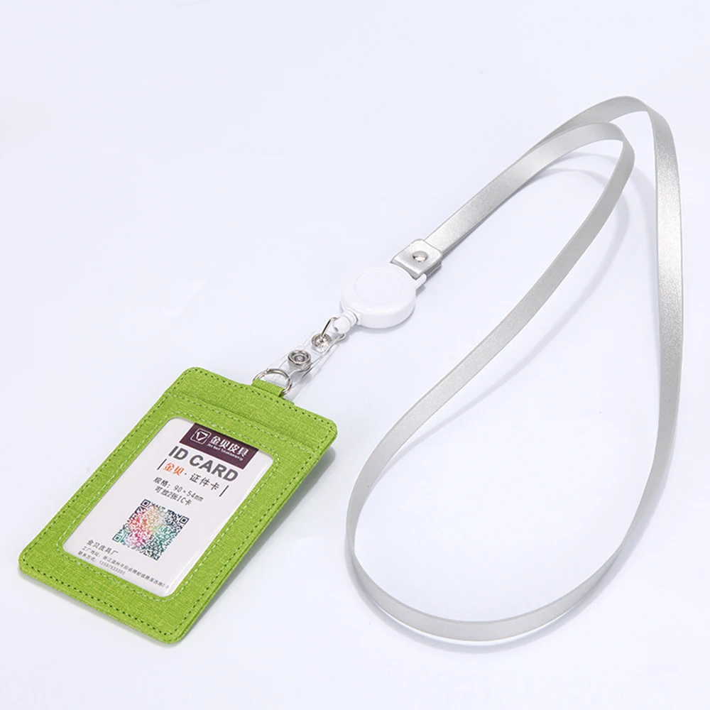 PU Leather Retractable Business Coin Bag Wallet Credit Card Holder Protect Cover Bag ID Badge Holder Strap Card holder
PU Leather Retractable Business Coin Bag Wallet Credit Card Holder Protect Cover Bag ID Badge Holder Strap Card holder