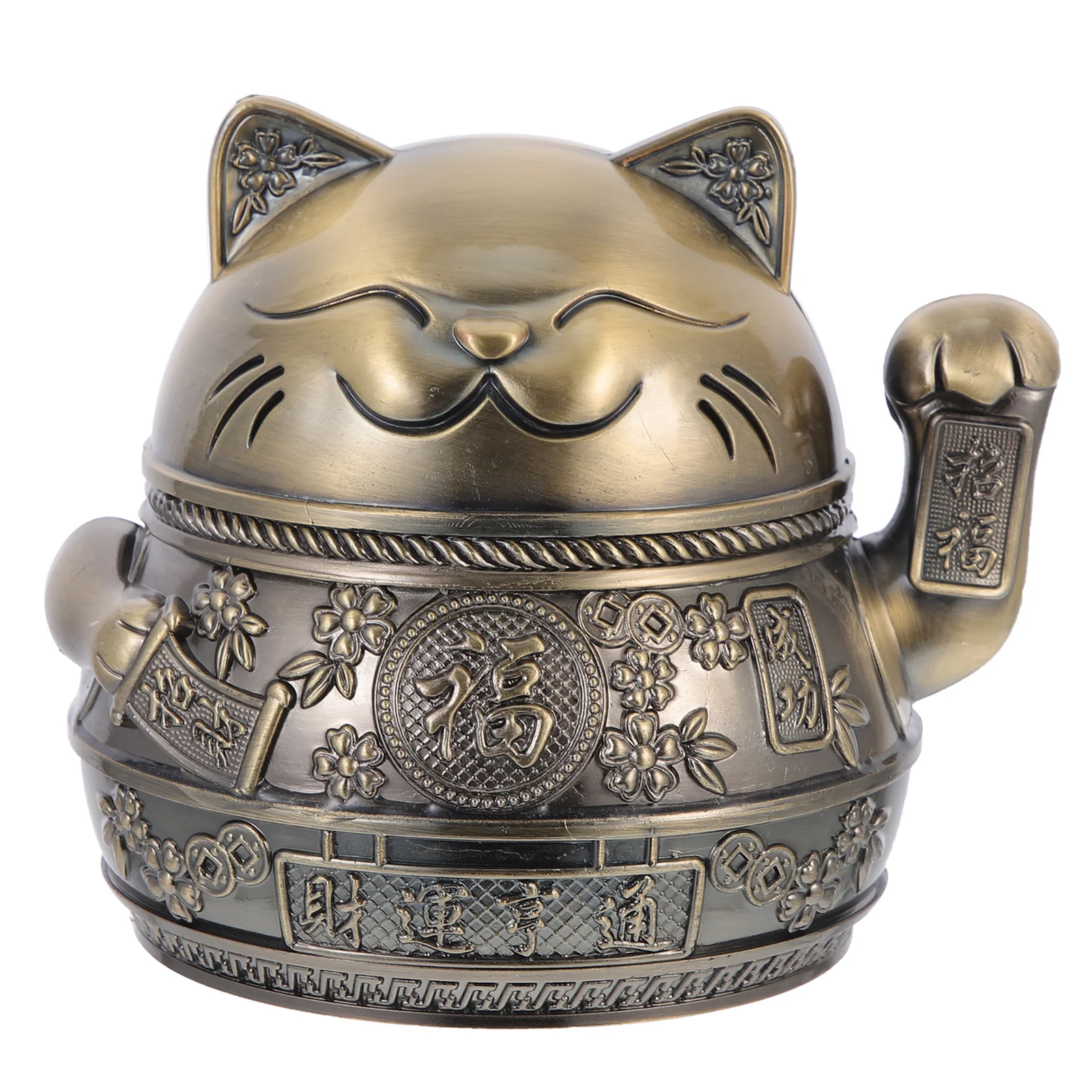 Cat Design Ashtray Zinc Alloy Retro Desktop Decorative Tabletop Adornment Lid Easy Clean Portable Metal Home Office Bar
Cat Design Ashtray Zinc Alloy Retro Desktop Decorative Tabletop Adornment Lid Easy Clean Portable Metal Home Office Bar