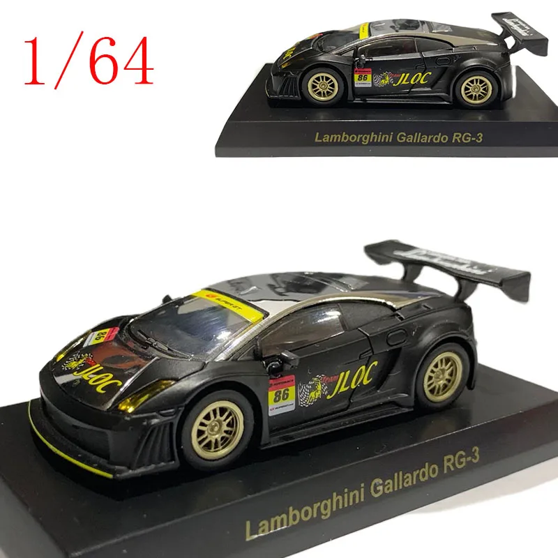 Kyosho Diecast 1:64 Lamborghini Gallardo RG-3 Special Limited Edition Stealth Alloy Car Model Toys for Boys Gift
Kyosho Diecast 1:64 Lamborghini Gallardo RG-3 Special Limited Edition Stealth Alloy Car Model Toys for Boys Gift