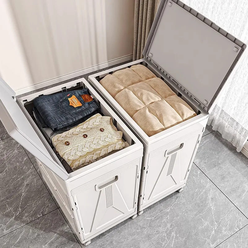 Foldable finishing box Thickened storage box Household large-capacity oversized clothes Clothing living room Bedroom storage box
Foldable finishing box Thickened storage box Household large-capacity oversized clothes Clothing living room Bedroom storage box