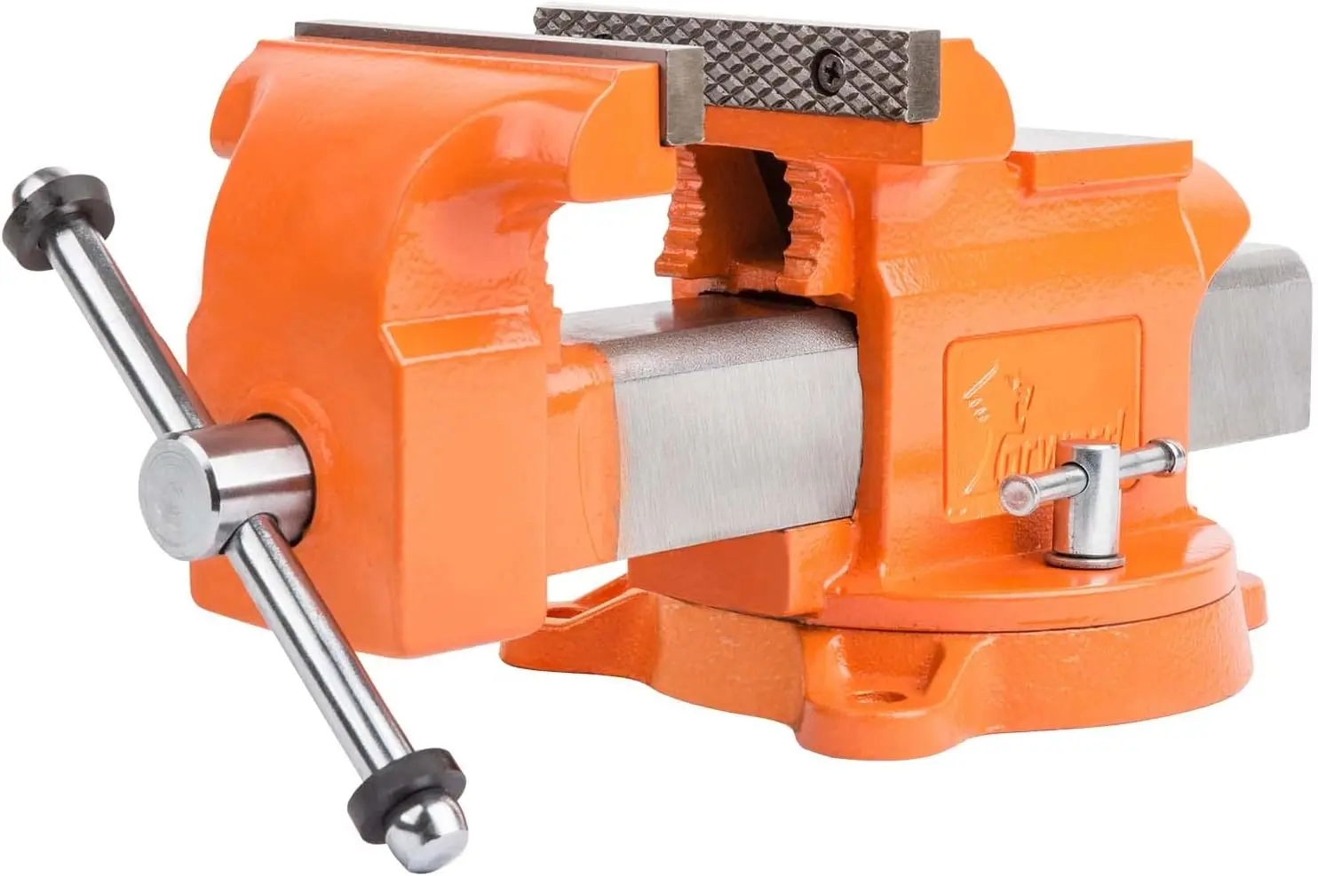 5-Inch Heavy Duty Bench Vise, 360° Swivel Base, Ductile Iron, 5500 lbs Clamping Force
5-Inch Heavy Duty Bench Vise, 360° Swivel Base, Ductile Iron, 5500 lbs Clamping Force