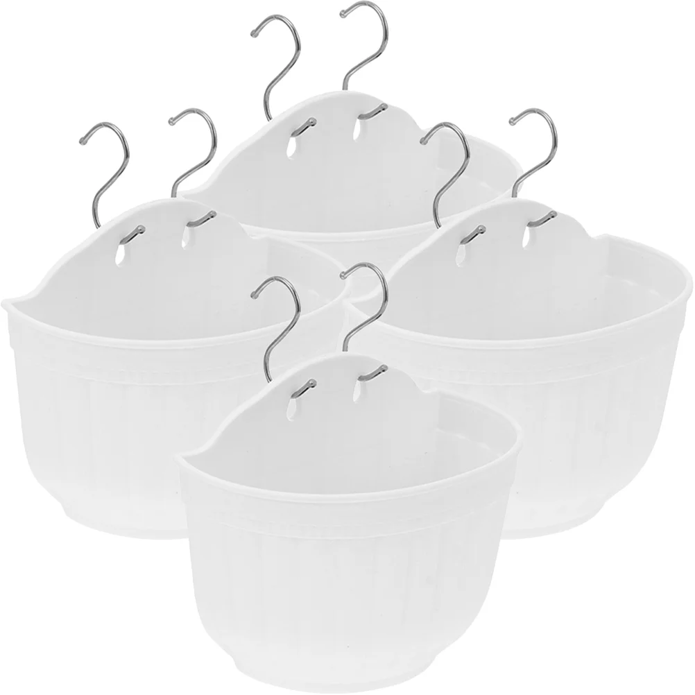 4 Sets Flowerpot Bucket Wall Mounted Plant Pots Indoor Hooks Resin Railing Hanging Planters
4 Sets Flowerpot Bucket Wall Mounted Plant Pots Indoor Hooks Resin Railing Hanging Planters