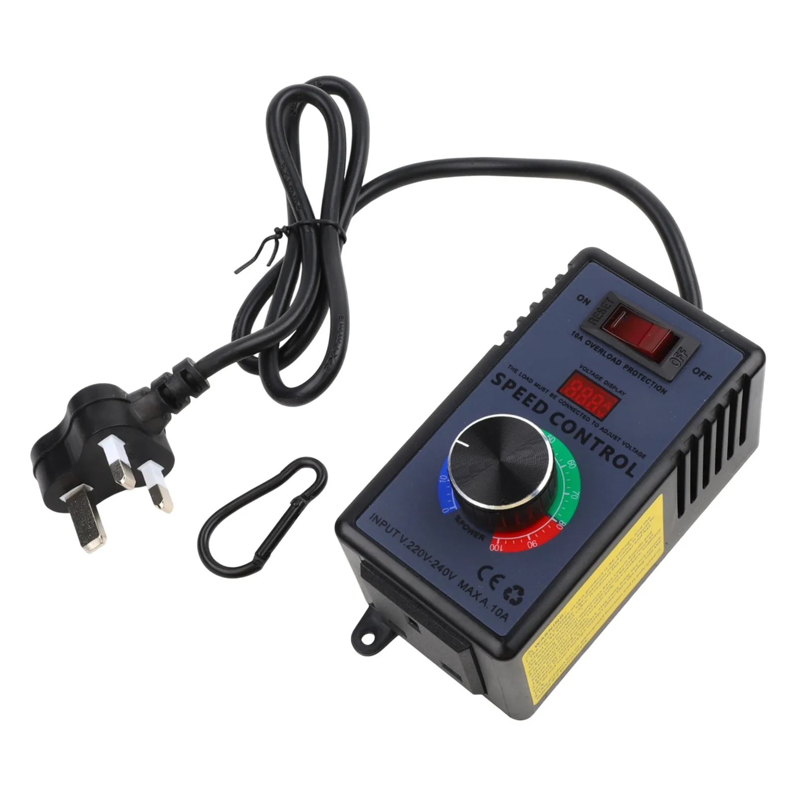 4000W Speed Controller For Angle Grinder Governor Speed Controller Switch Hand Drill Polishing Fan Stepless Voltage Regulator
4000W Speed Controller For Angle Grinder Governor Speed Controller Switch Hand Drill Polishing Fan Stepless Voltage Regulator