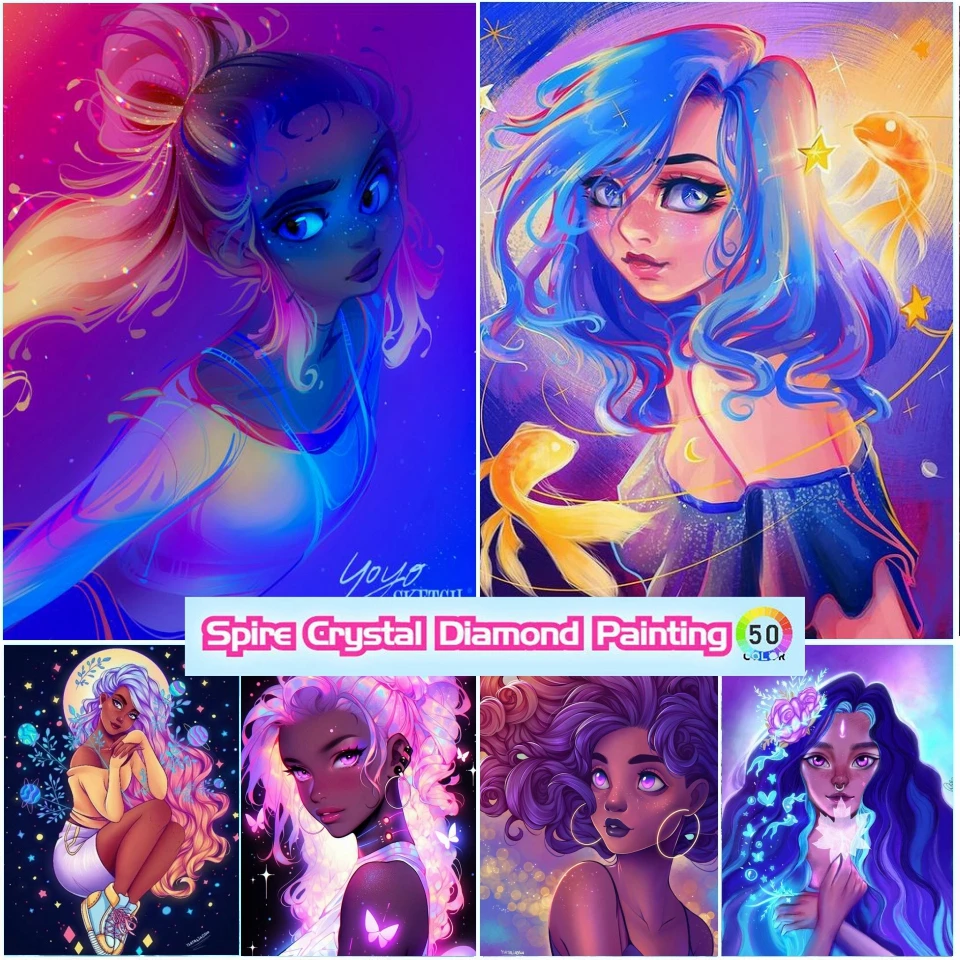 New Pretty Colours Cute Girl 5d Crystal Drills Diamond Painting Fantasy Princess Woman Art Cross Stitch Mosaic Home Decor Gift
New Pretty Colours Cute Girl 5d Crystal Drills Diamond Painting Fantasy Princess Woman Art Cross Stitch Mosaic Home Decor Gift