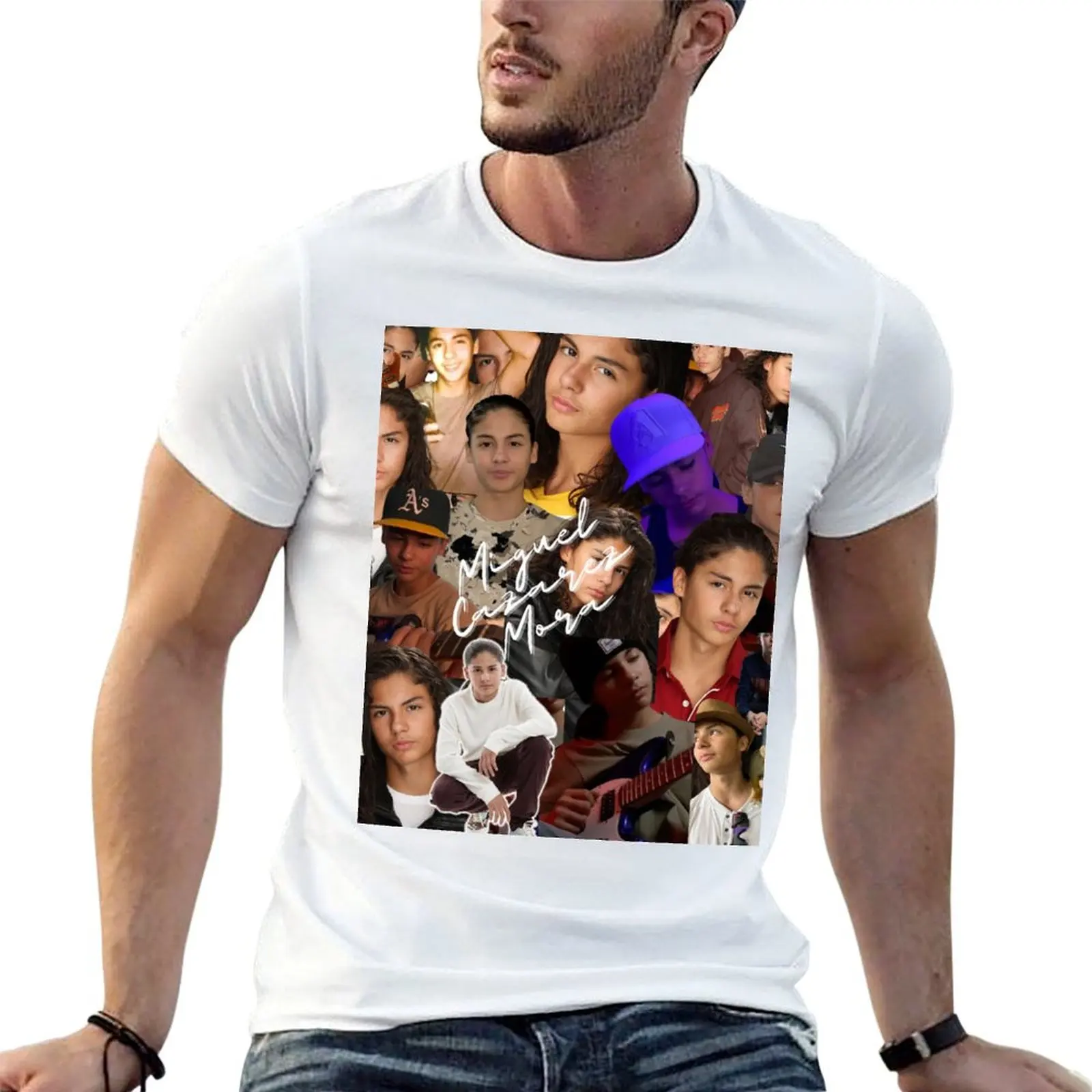Miguel Cazarez Collage t shirt with men t T-Shirt Signature Mora 2 shirt Seamless 100% man - cotton luxury
Miguel Cazarez Collage t shirt with men t T-Shirt Signature Mora 2 shirt Seamless 100% man - cotton luxury