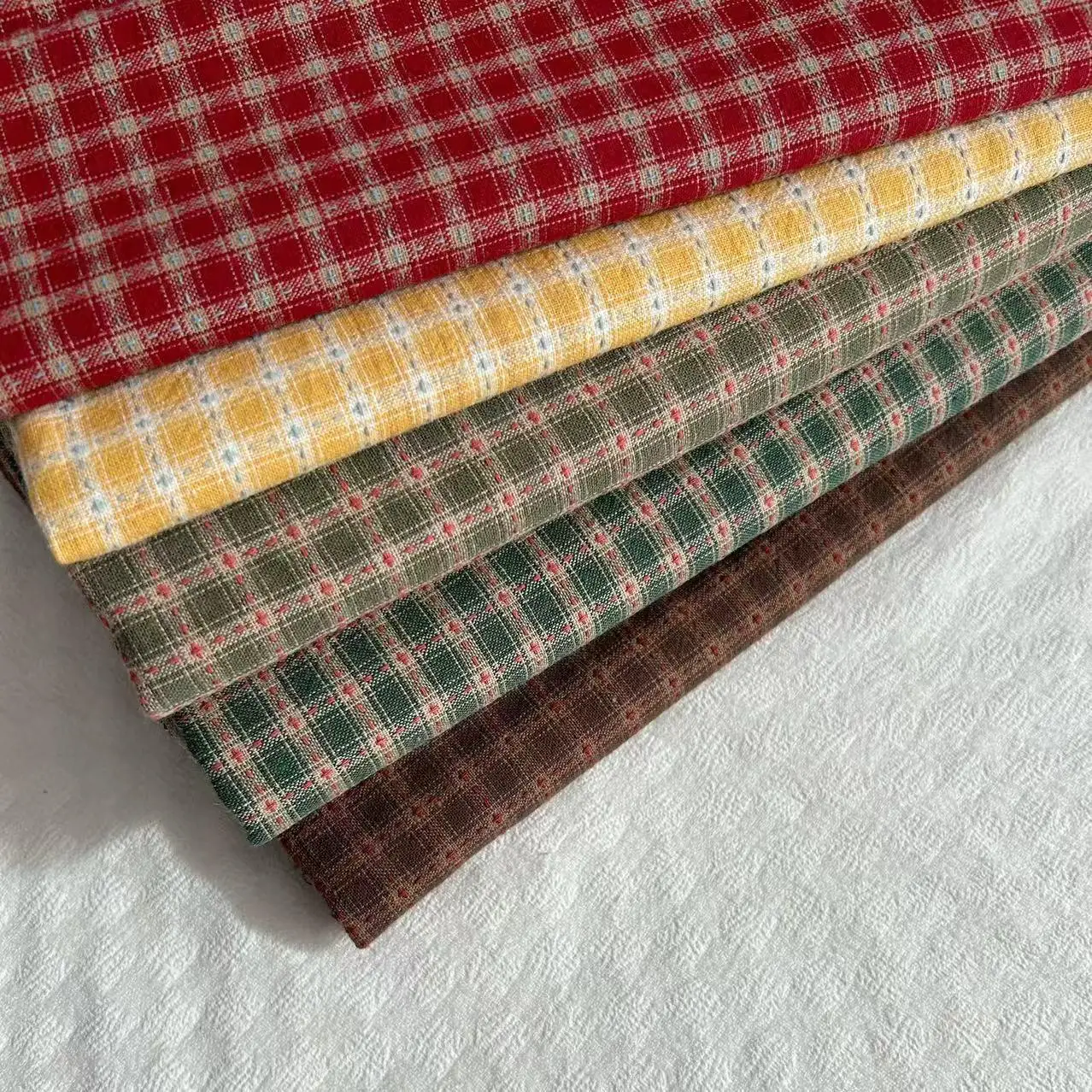 140x50cm Retro Small Checkered Pure Cotton Yarn-Dyed Fabric, Used For Quilting And Diy Handicraft Sewing
140x50cm Retro Small Checkered Pure Cotton Yarn-Dyed Fabric, Used For Quilting And Diy Handicraft Sewing