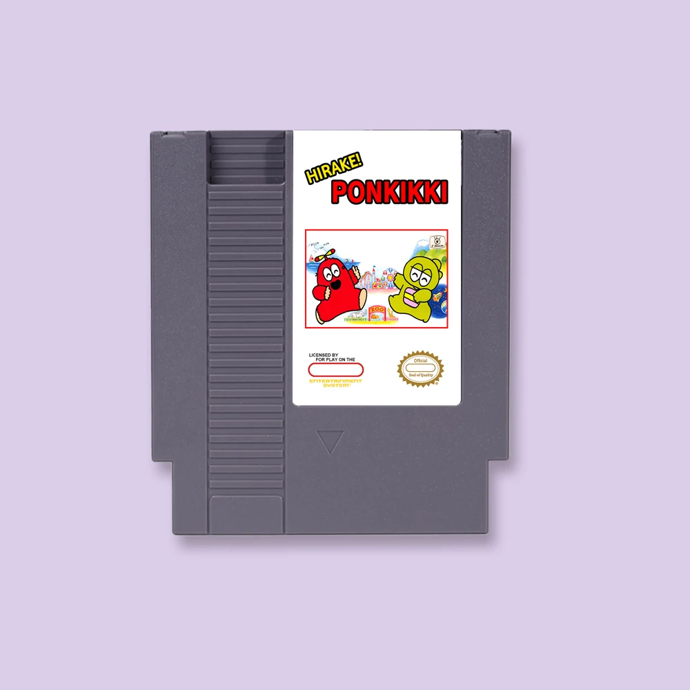 Hirake! Ponkikki Game Cartridge Action Game For NES 8Bit 72PIN Consoles Game Card
Hirake! Ponkikki Game Cartridge Action Game For NES 8Bit 72PIN Consoles Game Card