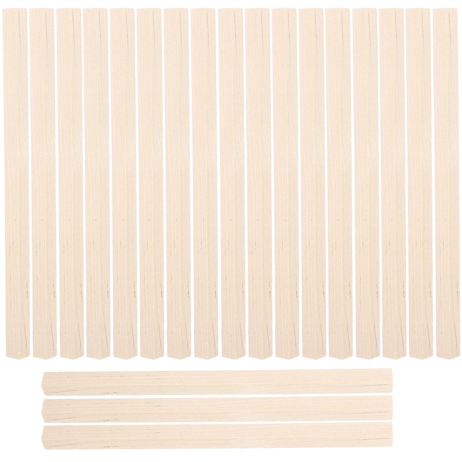 20pcs Unfinished Wooden Square Dowels Solid Wood Sticks For Crafts Diy Projects Paint Mixing Tiered Cake Plant Support Strips
20pcs Unfinished Wooden Square Dowels Solid Wood Sticks For Crafts Diy Projects Paint Mixing Tiered Cake Plant Support Strips