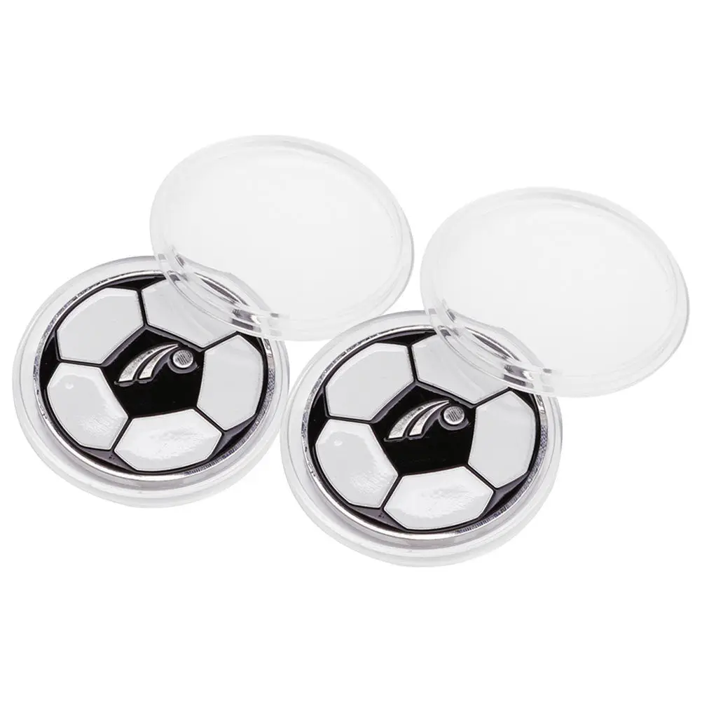 2Pcs Soccer Toss Coin Referee Flip Coin Portable for Football Training Match Pick Side Soccer Flip Referee Judge Toss Coins
2Pcs Soccer Toss Coin Referee Flip Coin Portable for Football Training Match Pick Side Soccer Flip Referee Judge Toss Coins