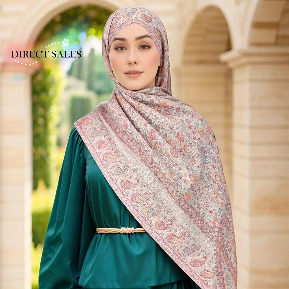 Luxury Printed Ethnic Style Scarf Jacquard Long Cashew Headscarf Thin Tassel Wraps Shawl Women
Luxury Printed Ethnic Style Scarf Jacquard Long Cashew Headscarf Thin Tassel Wraps Shawl Women