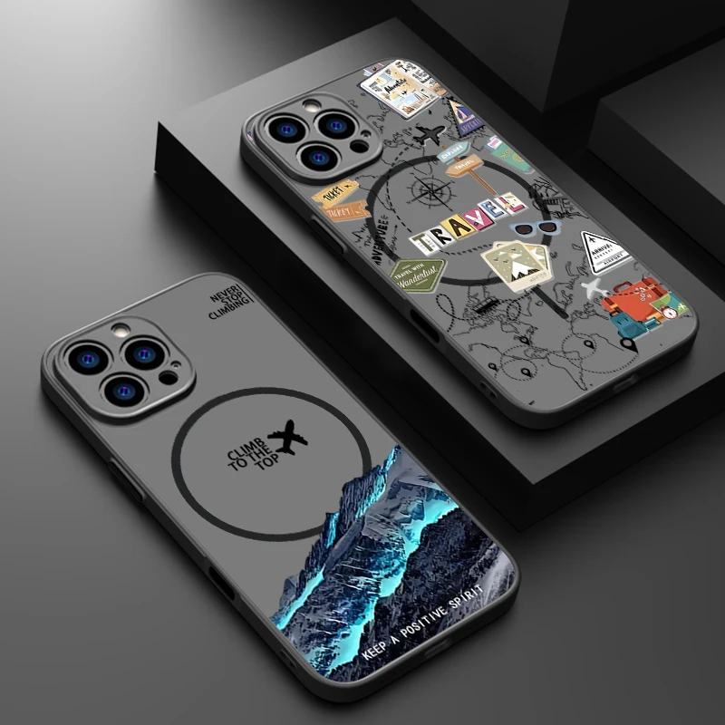 Magnetic Case For iPhone 16 15 14 13 Pro Max 15 Pro 16e For Magsafe Wireless Charge Snow Mountain Airplane Hard PC Phone Cover
Magnetic Case For iPhone 16 15 14 13 Pro Max 15 Pro 16e For Magsafe Wireless Charge Snow Mountain Airplane Hard PC Phone Cover