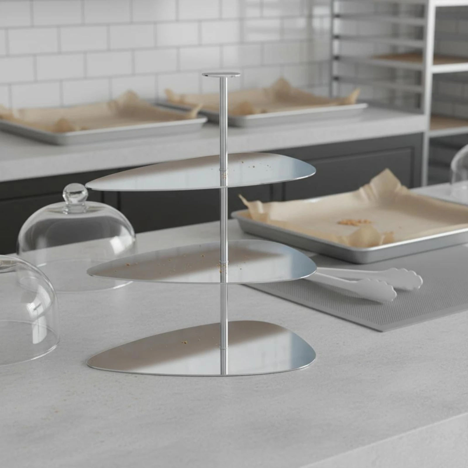 Three-Tier Dessert Stand Rounded Trays Mirrored Dessert Stand 3 Tier Serving Tray Sturdy Tableware Detachable
Three-Tier Dessert Stand Rounded Trays Mirrored Dessert Stand 3 Tier Serving Tray Sturdy Tableware Detachable