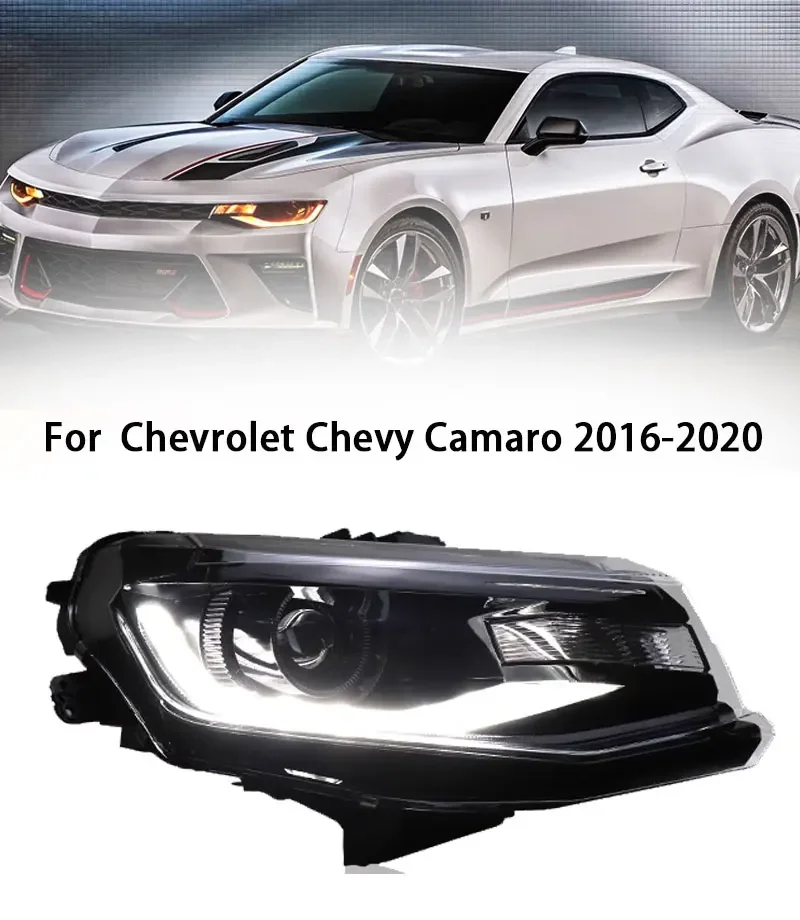 Head Lamp for Chevrolet Camaro LED Headlight 2016-2020 Headlights Camaro DRL Turn Signal High Beam Angel Eye Projector Lens
Head Lamp for Chevrolet Camaro LED Headlight 2016-2020 Headlights Camaro DRL Turn Signal High Beam Angel Eye Projector Lens