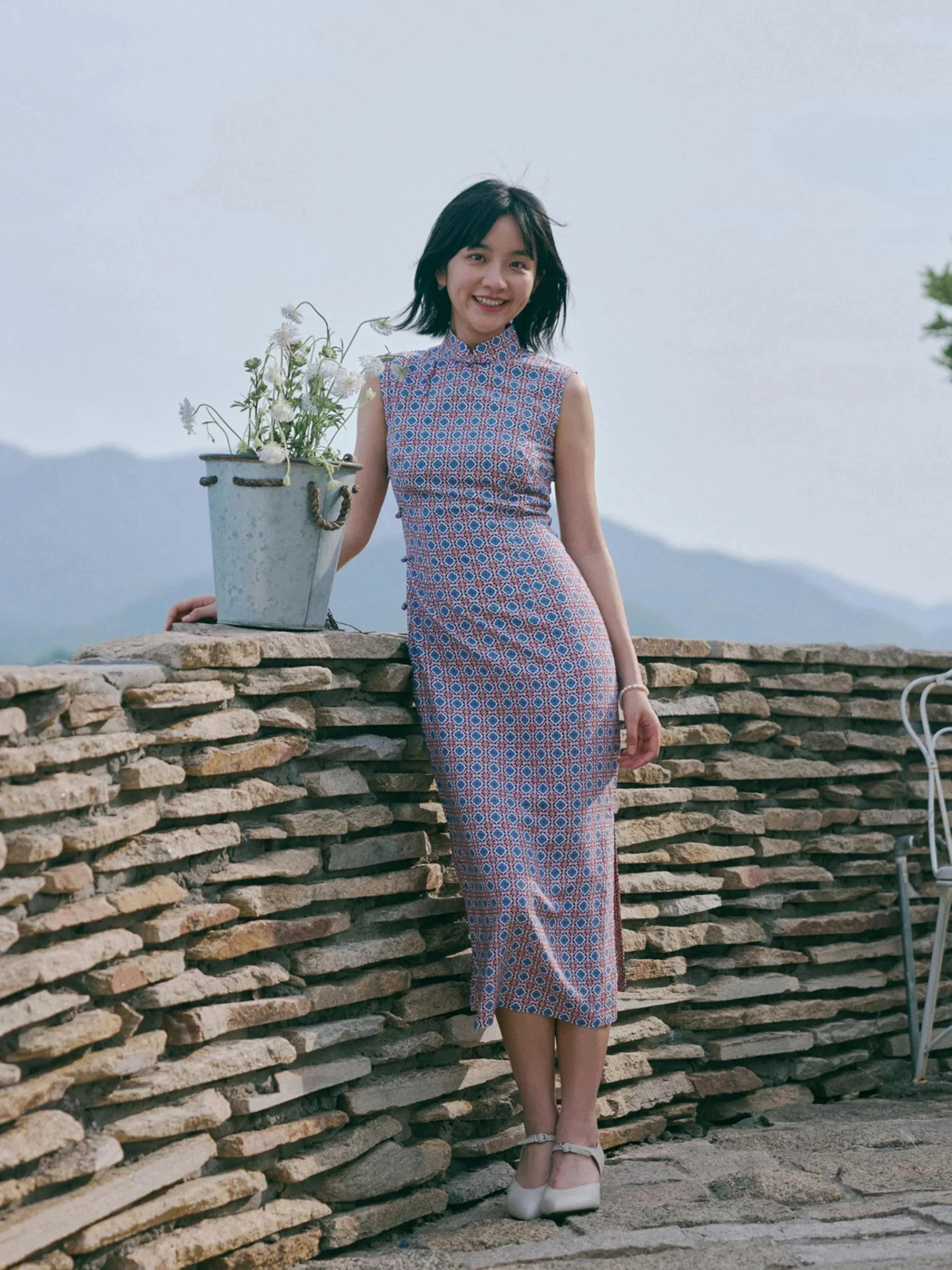 Mid-Length Silk Cotton Svel Hong Kong Sle Vintage Daily Improved Floral Print
Mid-Length Silk Cotton Svel Hong Kong Sle Vintage Daily Improved Floral Print