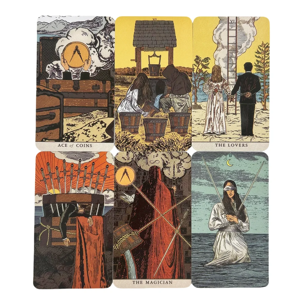 Tarot Cards Board Game Deck Divination Oracle Cards English Vision Fortune Telling Family Party Game Edition
Tarot Cards Board Game Deck Divination Oracle Cards English Vision Fortune Telling Family Party Game Edition