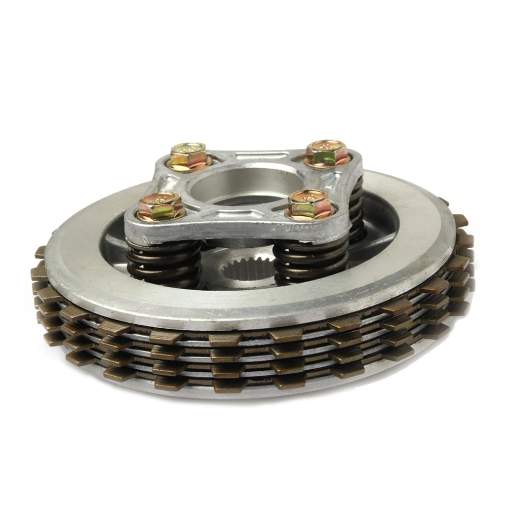 Комплект фрикционного сцепления для мотоцикла 4P для CB125 CB CG XL 125 CB125F, полная установка сцепления, часть барабана в сборе
Комплект фрикционного сцепления для мотоцикла 4P для CB125 CB CG XL 125 CB125F, полная установка сцепления, часть барабана в сборе