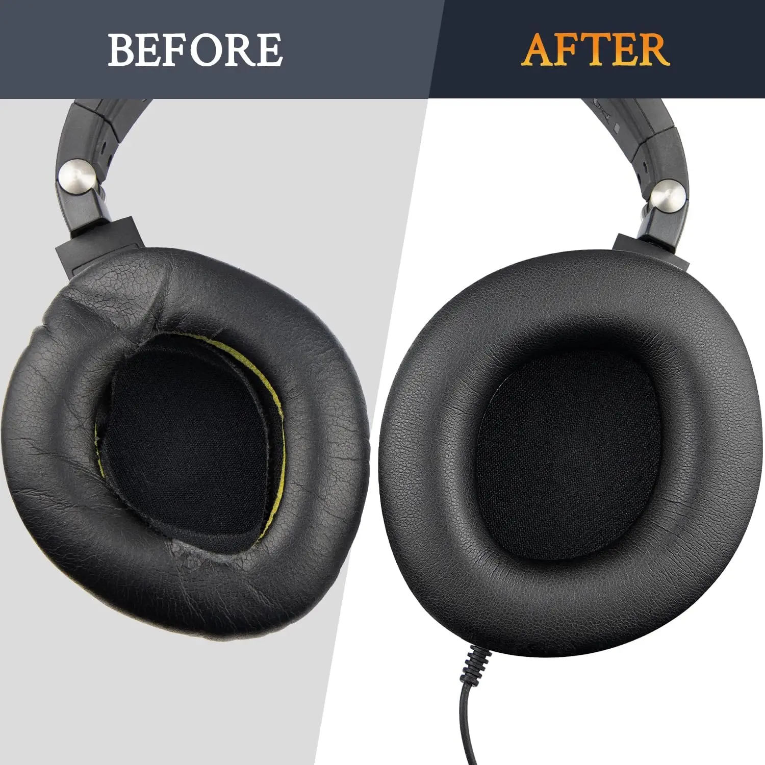 Earpads for Sennheiser PXC360BT, PX360, PX360BT, MM550, MM550-X, HD360 Pro Headphone Ear Pads Cushions Foam Earmuff Earpads for Sennheiser PXC360BT, PX360, PX360BT, MM550, MM550-X, HD360 Pro Headphone Ear Pads Cushions Foam Earmuff