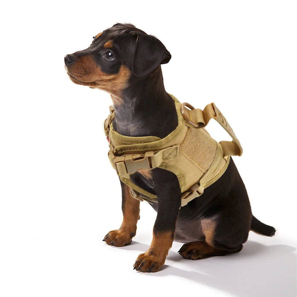 Tactical Puppy Harness Leash For Small Dogs Cats Adjustable Kitten Vest For Military Service Dog Working Training Walking
Tactical Puppy Harness Leash For Small Dogs Cats Adjustable Kitten Vest For Military Service Dog Working Training Walking