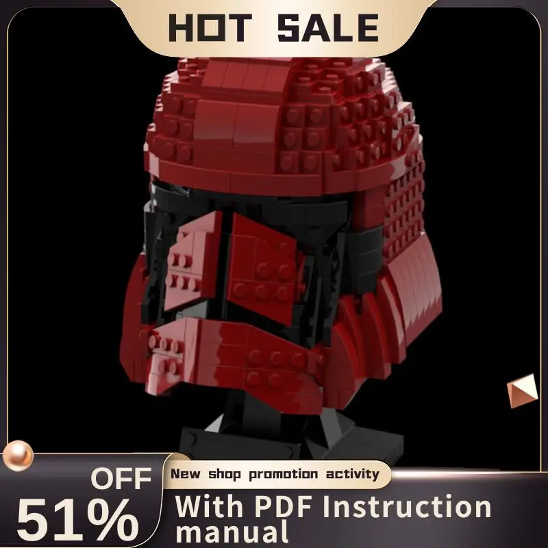 New 634Pcs Famous Star Battle Movie Moc Sith Trooper Helmet Head Model Building Block Diy Creative Ideas Brick Toy Birthday Gift
New 634Pcs Famous Star Battle Movie Moc Sith Trooper Helmet Head Model Building Block Diy Creative Ideas Brick Toy Birthday Gift