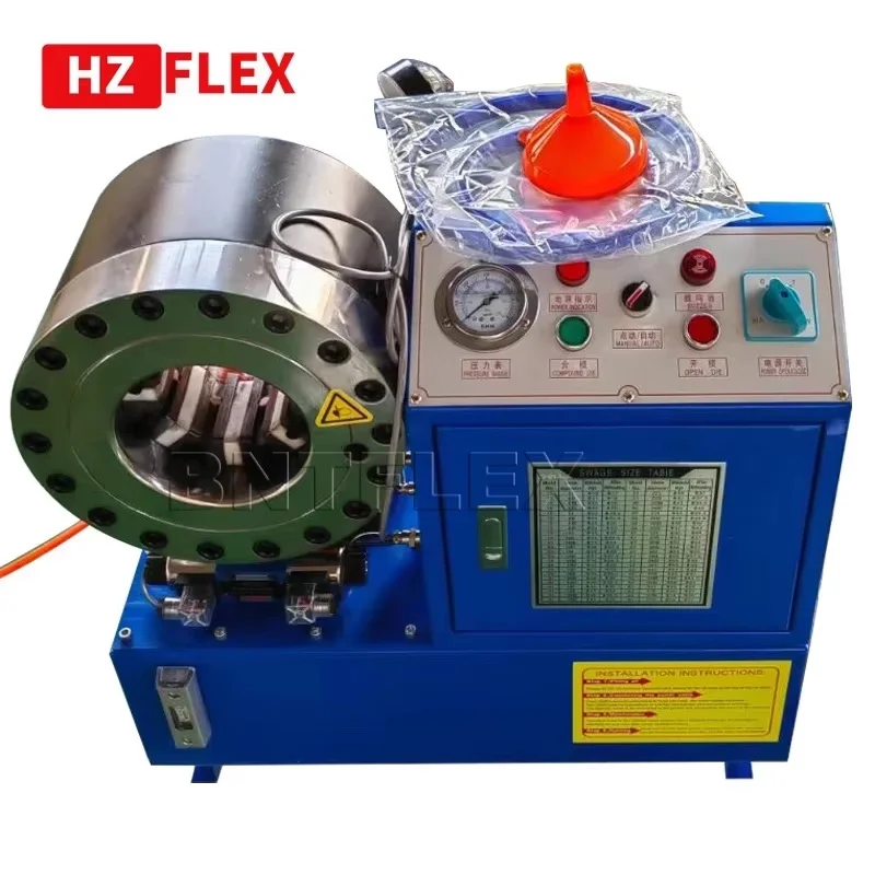 CE European standard Reliable fast delivery 1/4" 2" hydraulic hose pressing machine, hose crimping machine
CE European standard Reliable fast delivery 1/4" 2" hydraulic hose pressing machine, hose crimping machine
