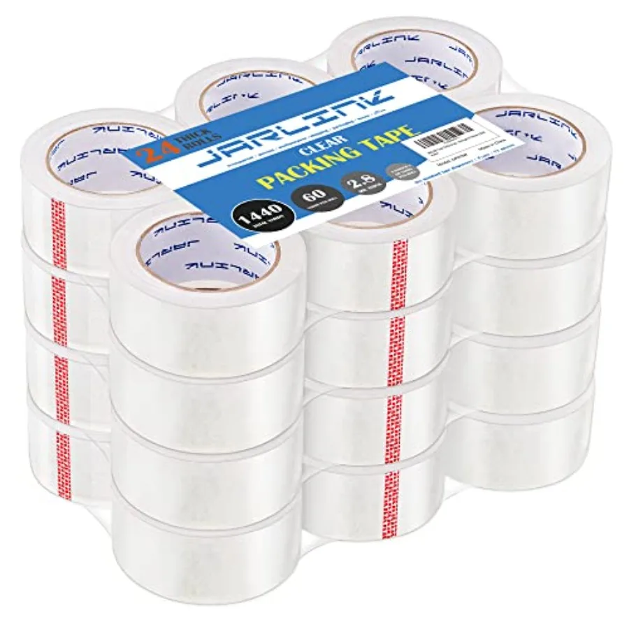 Clear Packing Tape Rolls Heavy Duty Packaging Tape for Shipping Packaging Moving Sealing Stronger and Thicker 2.8mil 1.88 Inch
Clear Packing Tape Rolls Heavy Duty Packaging Tape for Shipping Packaging Moving Sealing Stronger and Thicker 2.8mil 1.88 Inch
