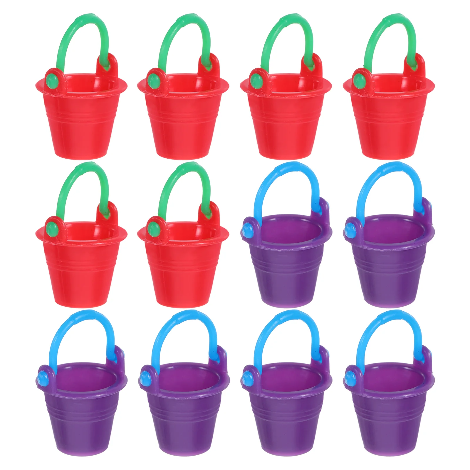 12 PCS Micro Landscape House Beach Bucket Plastic Barrel Buckets Lowes Mini Child
12 PCS Micro Landscape House Beach Bucket Plastic Barrel Buckets Lowes Mini Child