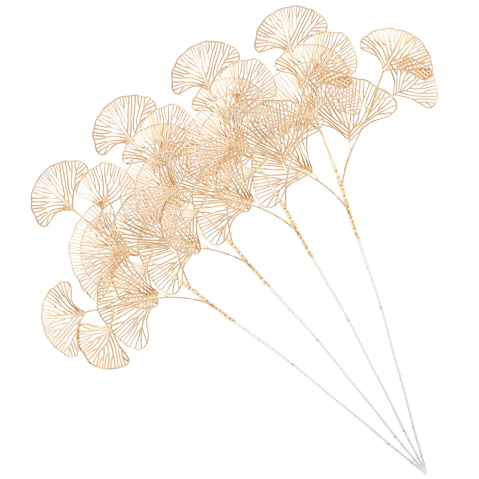 4 Pcs Ginkgo Stems Leaves Golden Tall Decoration Faux Ginkgo Stem Greenery for Vase Wedding Party Home Ornament
4 Pcs Ginkgo Stems Leaves Golden Tall Decoration Faux Ginkgo Stem Greenery for Vase Wedding Party Home Ornament