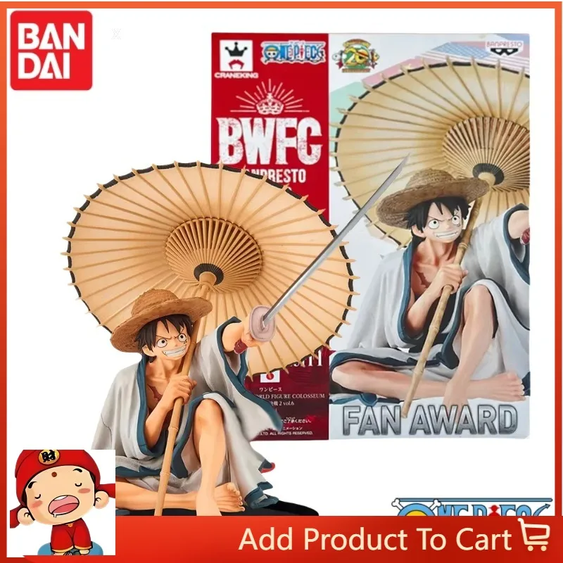 In Stock Original Bandai One Piece Wano Country Luffy Series Kimono Umbrella Sitting Multiple Poses Character Model Collection
In Stock Original Bandai One Piece Wano Country Luffy Series Kimono Umbrella Sitting Multiple Poses Character Model Collection