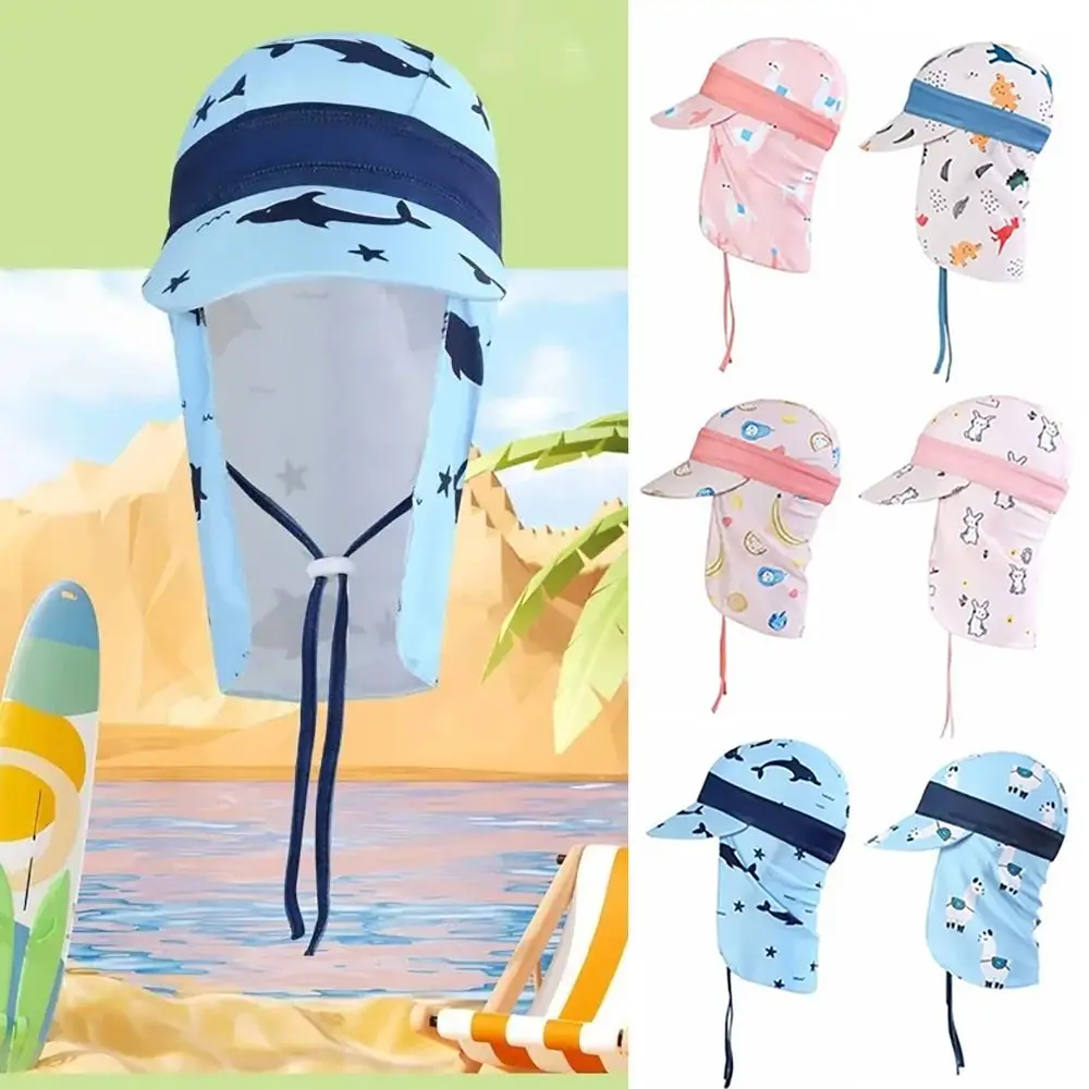 Windproof Children's Swimming Cap Neck Protection Anti UV Large Brim Sunshade Hat Breathable Adjustable UV Protection Hat Pool
Windproof Children's Swimming Cap Neck Protection Anti UV Large Brim Sunshade Hat Breathable Adjustable UV Protection Hat Pool
