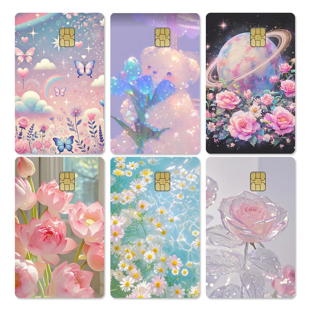 Летние романтические цветы, блестящие радужные звезды, наклейка на карту любви, ПВХ-пленка, наклейка на кожу для дебетовой карты, наклейка на кредитную банковскую карту
Летние романтические цветы, блестящие радужные звезды, наклейка на карту любви, ПВХ-пленка, наклейка на кожу для дебетовой карты, наклейка на кредитную банковскую карту