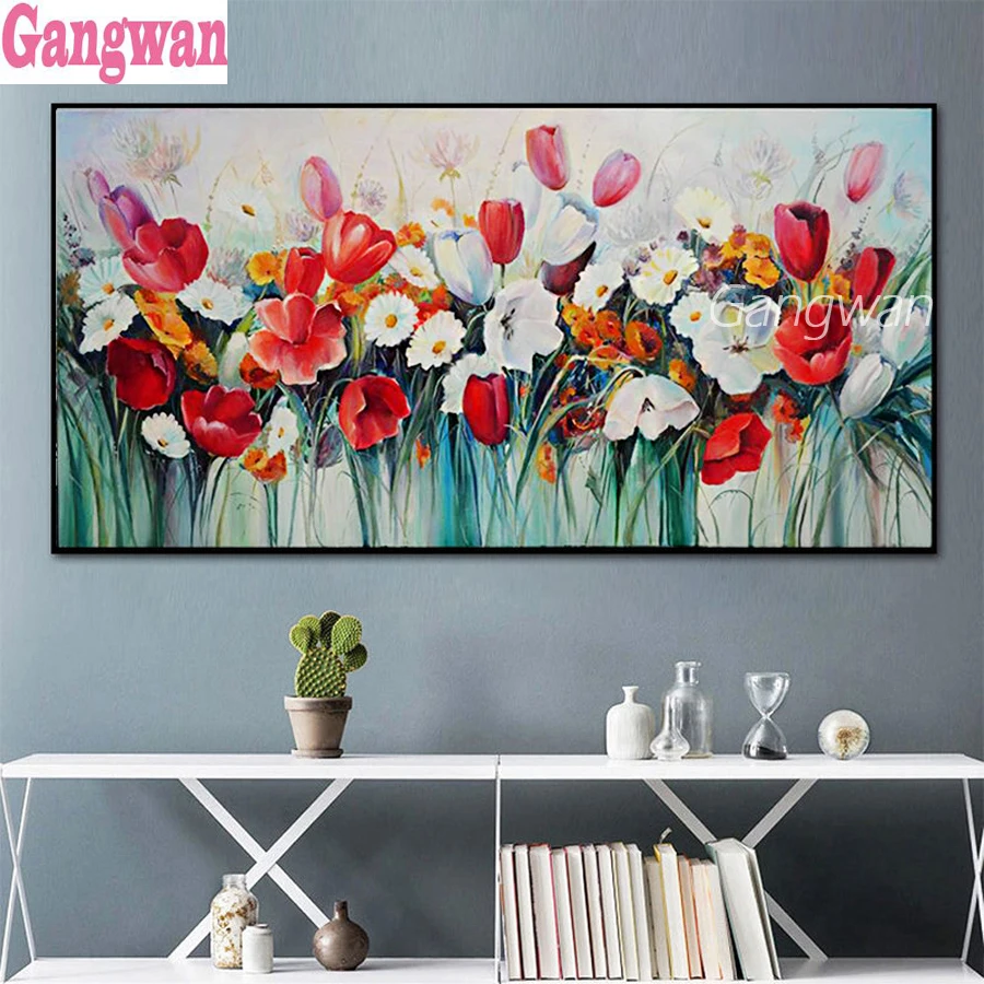 Colorful Flowers embroidery diamond Painting abstract poppy full square round drill Mosaic Cross Stitch big size Home Decoration
Colorful Flowers embroidery diamond Painting abstract poppy full square round drill Mosaic Cross Stitch big size Home Decoration